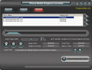 iPhone Mobile Ringtone Converter screenshot